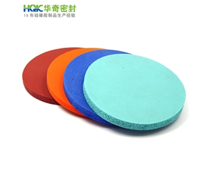 圓形硅膠發泡板